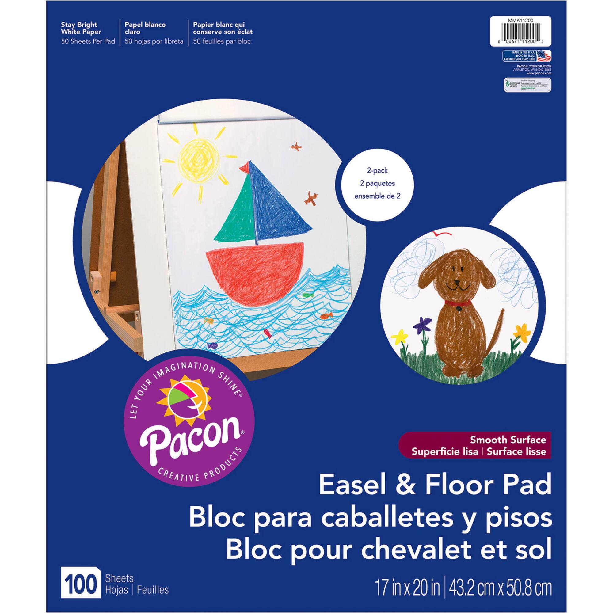 Pacon® Easel & Floor Pad, 2ct.